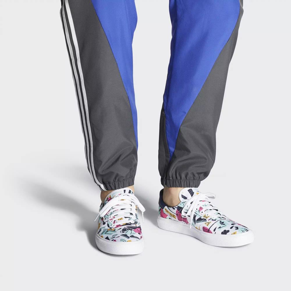 Adidas 3MC VULC Tenis Blancos Para Hombre (MX-91379)
